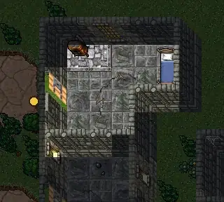 Ground floor of Monkey House #2