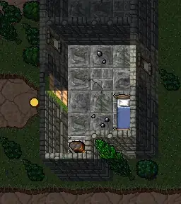 Ground floor of Monkey House #3