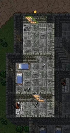 Ground floor of Monkey House #7