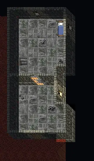 Floor 1 of Monkey House #8