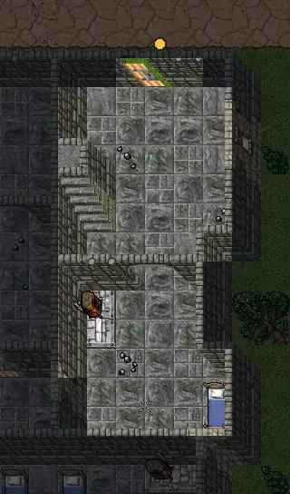 Ground floor of Monkey House #8