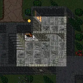 Ground floor of Monkey House #12
