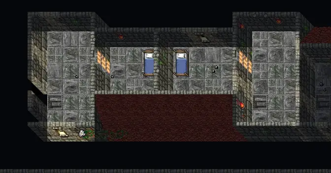 Floor 1 of Monkey House #14