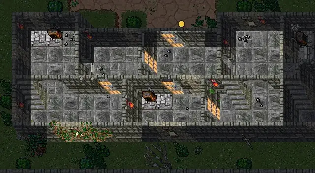 Ground floor of Monkey House #14
