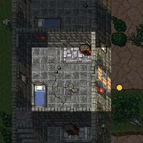 Ground floor of Monkey House #16