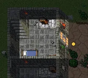 Ground floor of Monkey House #17
