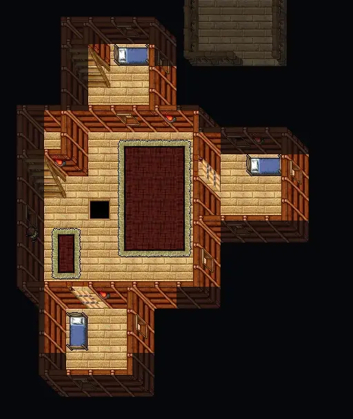 Floor 1 of Barbian House #37